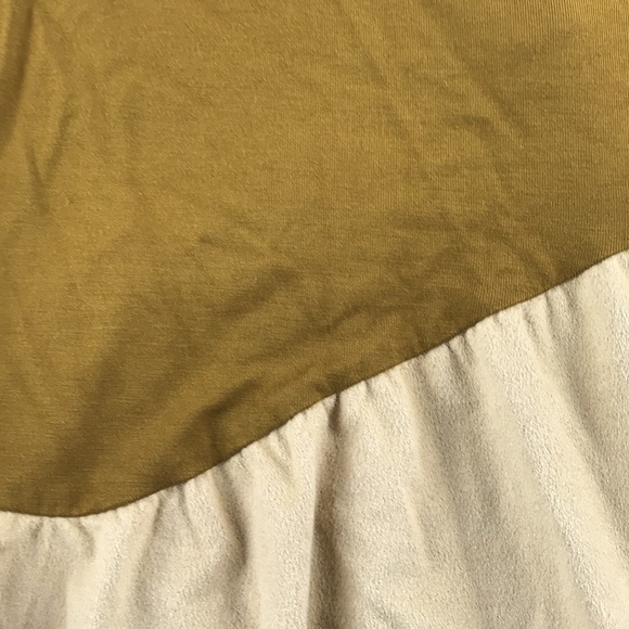 LOGO by Lori Goldstein Rayon 230 Top Faux Suede XS - Picture 4 of 7